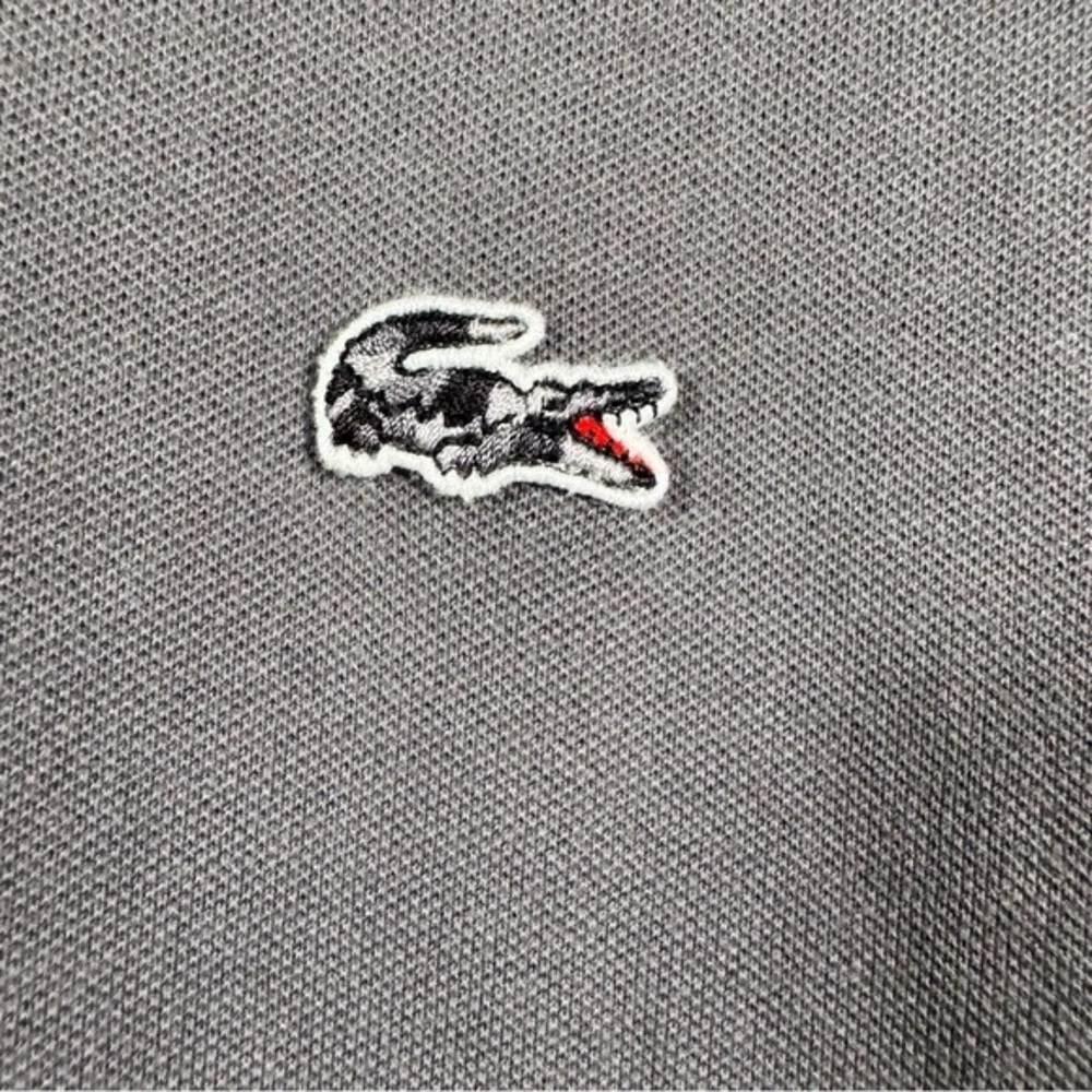 Lacoste Men's Polo‎ Shirt Short Sleeve Dark Gray Size 8 (3XL) - Picture 3 of 8